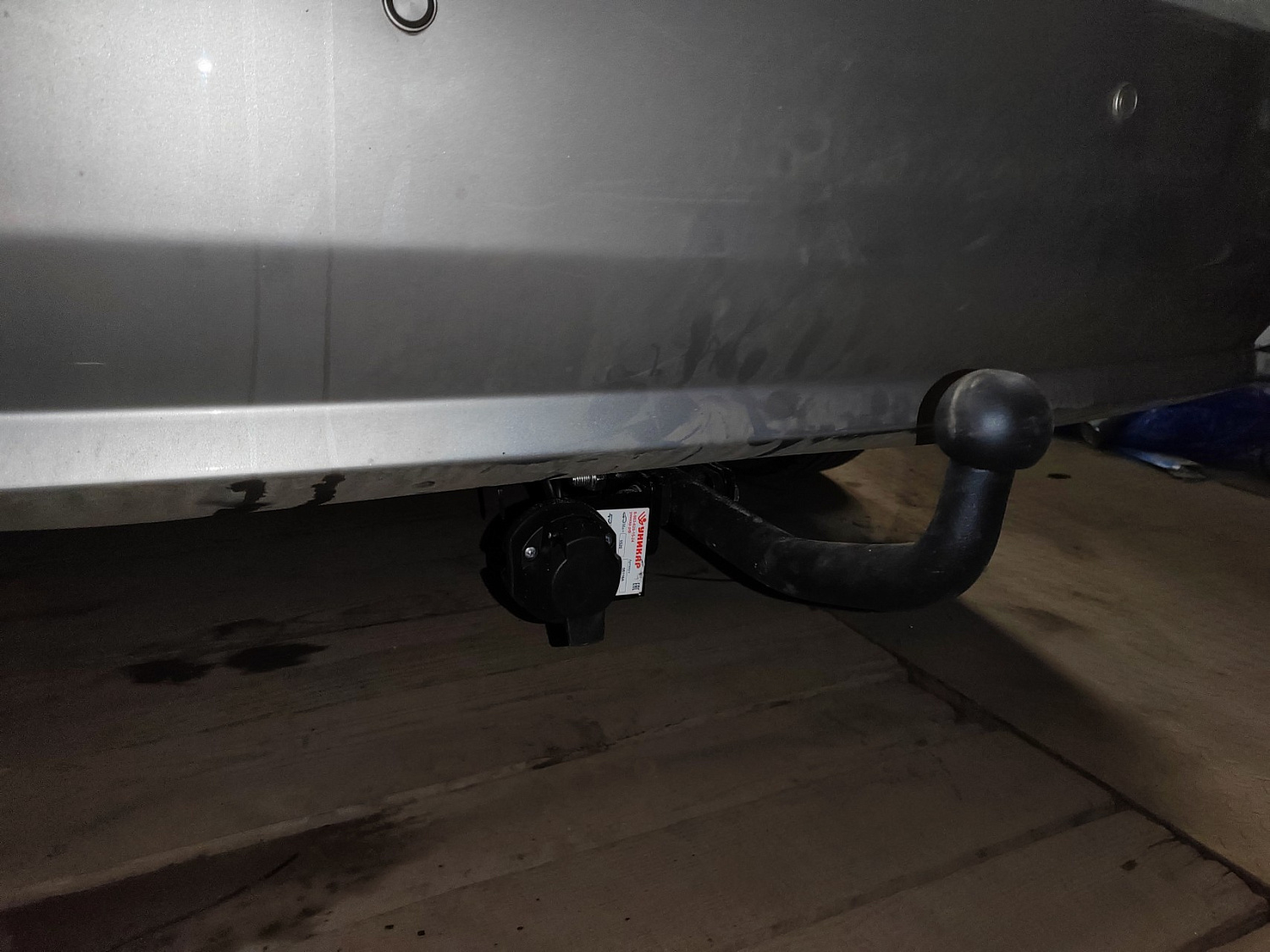 Установка фаркопа на Шевролет Авео